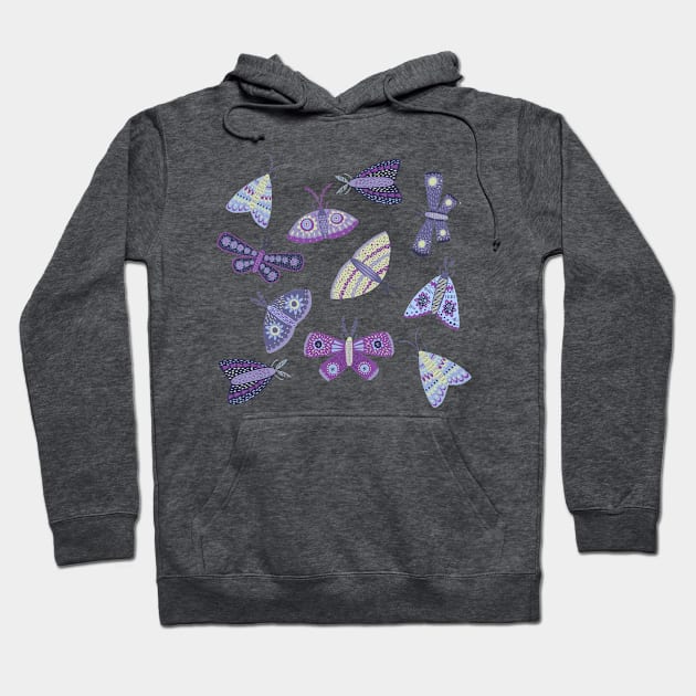 Moths Hoodie by NicSquirrell